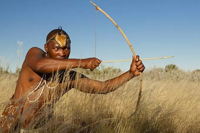 The people of the Kalahari San
