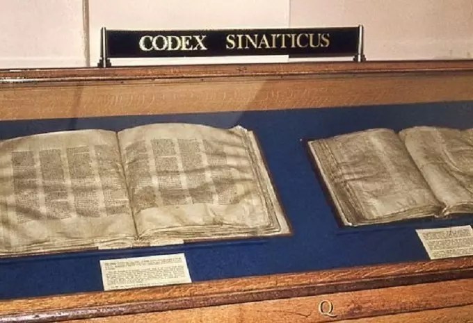 Pages of Codex Sinaiticus