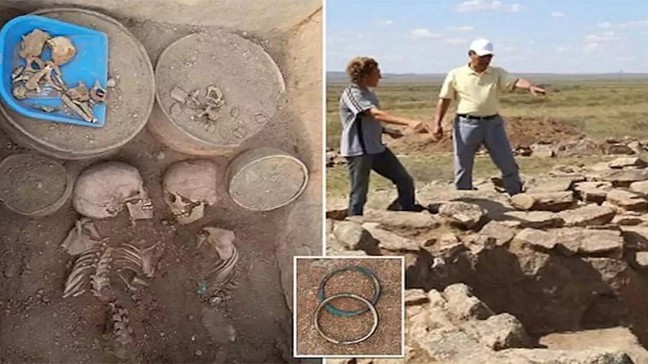 Touching 4,000-Year-Old Royal Double Bᴜʀɪᴀʟ Found in Kazakhstan