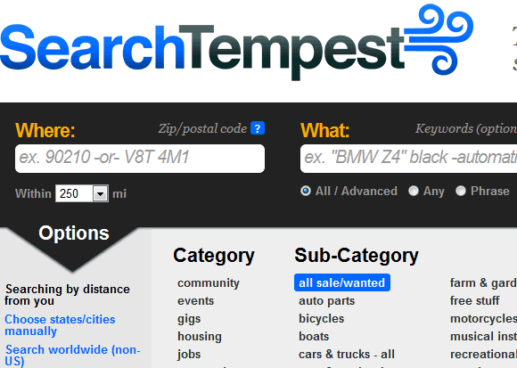 Use Craigslist? Try Searchtempest - Tool Deals - Power Tool Forum – Tools in Action